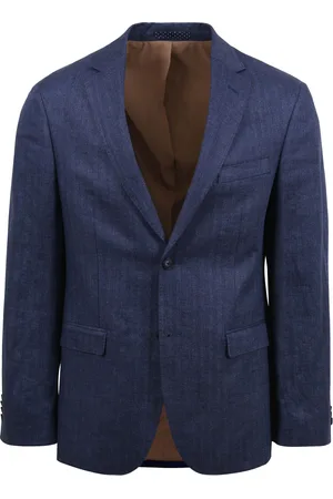 Suitable Blazer Leinen Royal Dunkelblau Größe 52