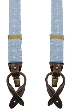 Sir Redman Hosenträger Bridal Blossom Blau