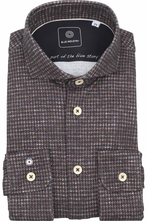 Blue Industry Slim-Fit Hemd Größe 40