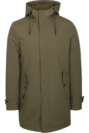 Suitable Jacke Hood Tech Olivgrün Grün Größe M