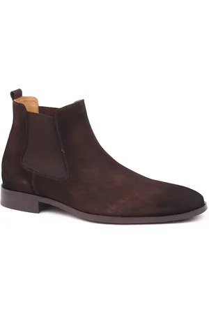 Suitable Chelsea Boot Suede Dunkelbraun Größe 41