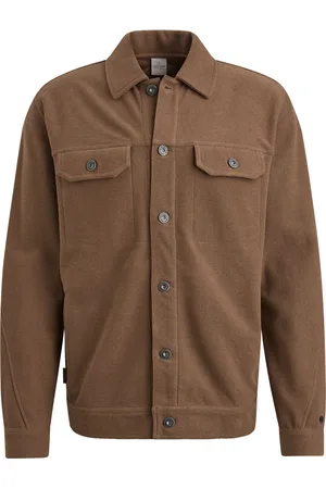 Cast Iron Overshirt Twill Jersey Größe M