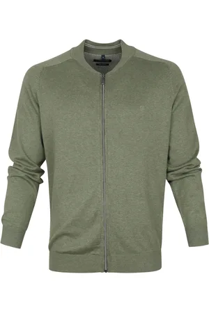 Casa Moda Strickjacke Zip Größe M