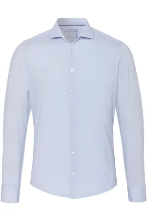 Pure The Functional Shirt Uni Blau Größe 38