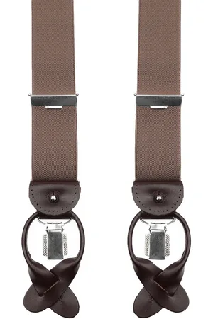 Profuomo Hosenträger Camel