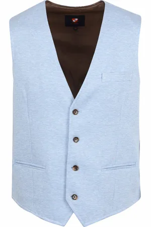 Suitable Weste Gris Blau Größe 48