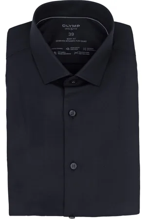 Olymp Hemd Level 5 24/Seven Navy Dunkelblau Größe 38