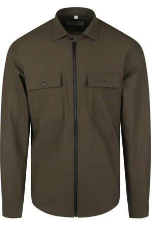 Suitable Jacket Shirt Dunkelgrün Größe S