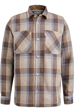 Cast Iron Overshirt Karos Größe S