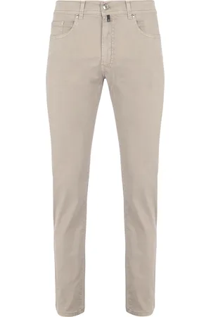 Pierre Cardin Trousers Lyon Tapered Greige Grau Größe W 31 - L 30
