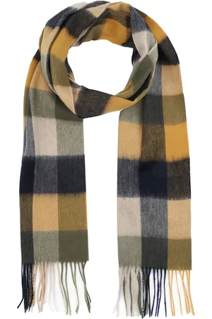 Barbour Schal Tattersall Dunkelblau Blau