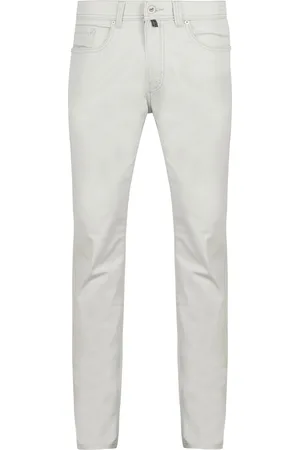 Pierre Cardin Trousers Lyon Tapered Hellgrau Größe W 31 - L 34