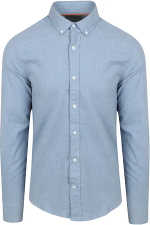 Suitable Hemd Flanel Blau Größe XL