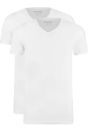 Garage 2-Pack Basic T-shirt Bio V-Ausschnitt Größe S
