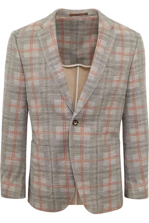 Suitable Respekt Blazer Fame Jersey Kariert Flex Größe 48