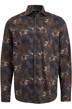 Vanguard Hemd Druck Navy Dunkelblau Größe M