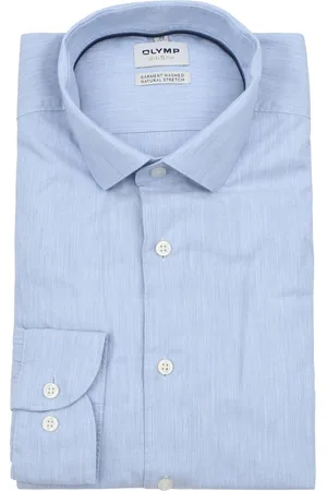 Olymp Level 5 Hemd Blau Größe 37