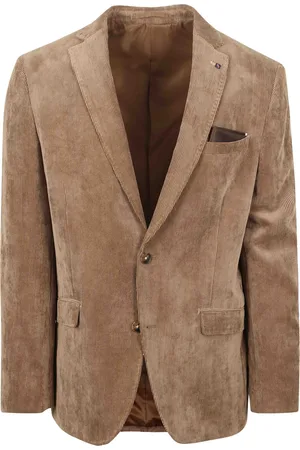 Suitable Cord Blazer Heleen Camel Braun Größe 48