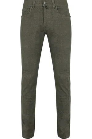 Pierre Cardin Trousers Lyon Tapered Olivgrün Größe W 31 - L 32
