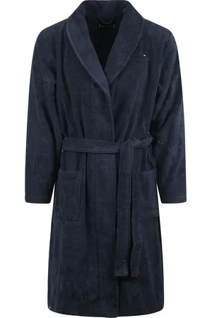 Tommy Hilfiger Bademantel Blau Größe M