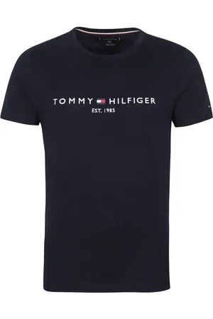 Tommy Hilfiger Logo T-shirt Blau Größe XS
