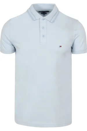 Tommy Hilfiger Pretwist Polo Melange Blau Größe L