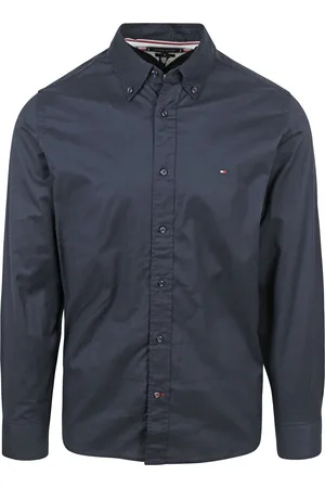 Tommy Hilfiger Hemd Flex Dunkelblau Größe M