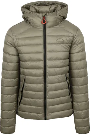 Superdry Fuji Pufferjacke Khaki Größe L