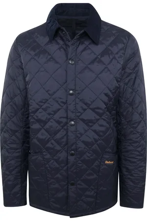 Barbour Liddesdale Heritage Quilted Jacke Navy Blau Größe M