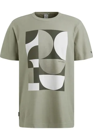 Cast Iron T-Shirt in Hellgrün Print Größe S
