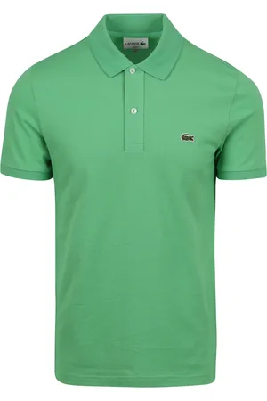 Lacoste Poloshirt Pique Mid Grun Größe S