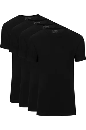 Slater 4er-Pack Basic Fit T-shirt Größe S