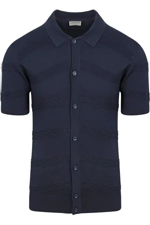 No Excess Knitted Top Navy Blau Größe M