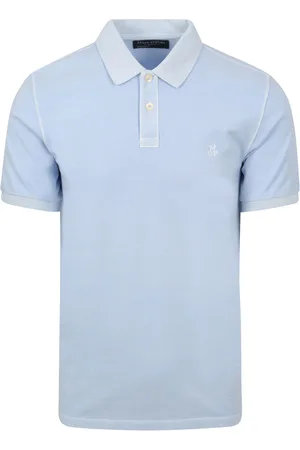 Marc O’ Polo Poloshirt Faded Starlight Blau Größe M