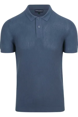 Suitable Respect Poloshirt Structure Knit Größe M