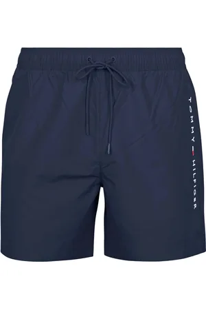 Tommy Hilfiger Badeshorts Logo Navy Dunkelblau Größe S