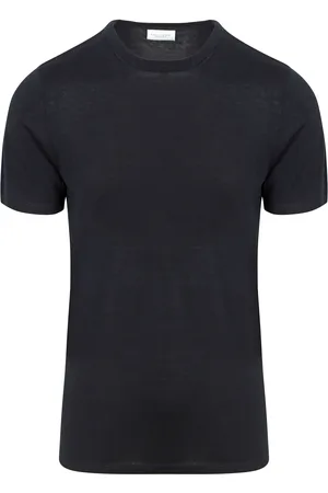 Profuomo T-Shirt Knitted Navy Dunkelblau Größe S