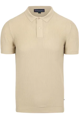 Suitable Respect Poloshirt Structure Knit Größe M