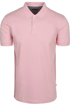Olymp Poloshirt Piqué Rosa Größe L
