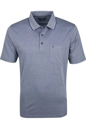 Casa Moda Poloshirt Design Blau Größe S