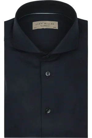 john miller Hemd Twill Navy Blau Größe 38