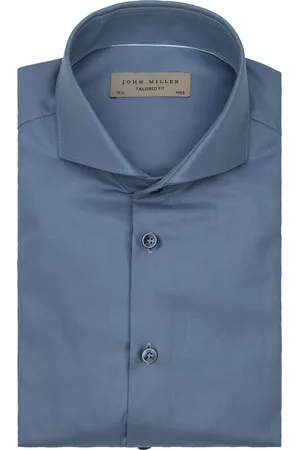 john miller Hemd Twill Indigo Größe 38