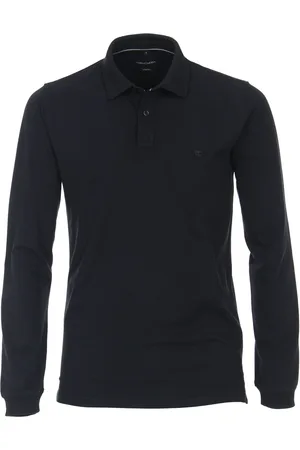 Casa Moda Longsleeve Poloshirt Navy Dunkelblau Größe XL