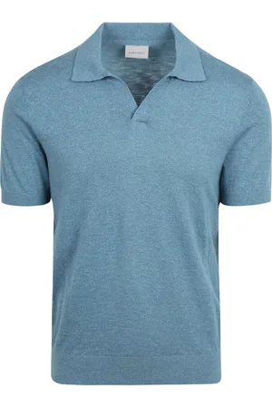 Suitable Poloshirt Riva Leinen Petrol Größe M