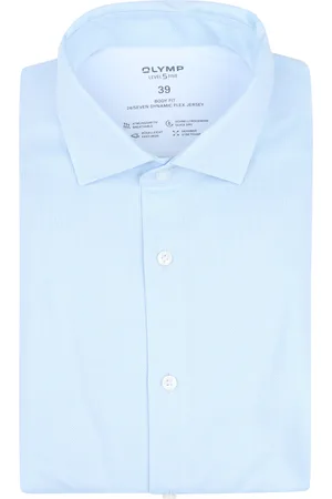 Olymp Hemd Level 5 24/Seven Blau Größe 37