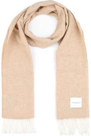 Profuomo Schal Lammwolle Hellbeige
