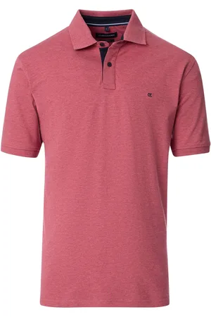 Casa Moda Poloshirt Stretch Brick Rot Größe M