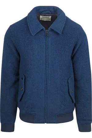 Scotch&Soda Bomberjack Wool Blend Royal Dunkelblau Größe L