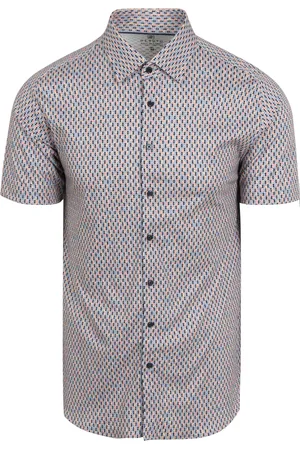DESOTO Short Sleeve Jersey Hemd Grapefruit Multicolor Blau Größe S