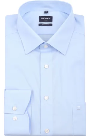 Olymp Luxor Hemd Blau Größe 37